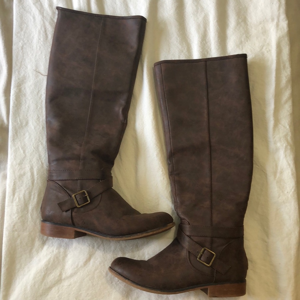 Womens Tall Brown Boots
